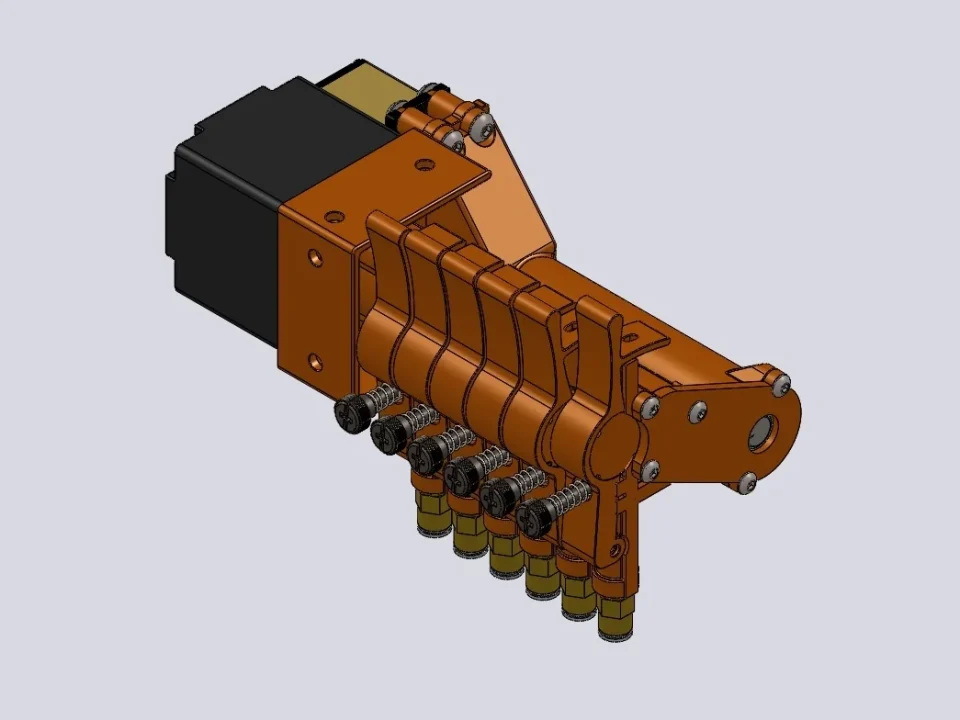 Drive-unit voor 3D-printerfilament