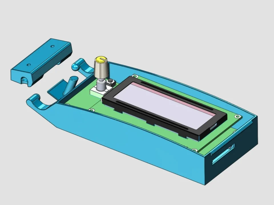 LCD behuizing